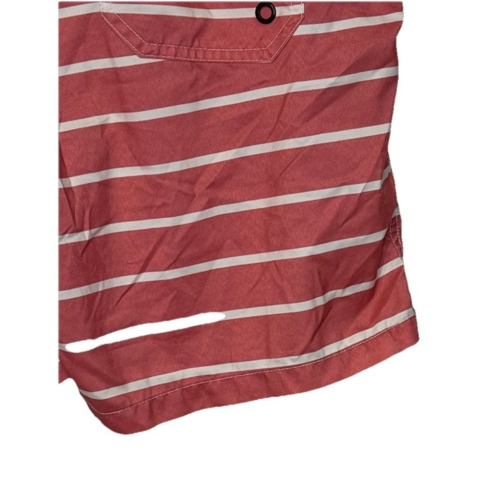Maamgic Men's Trunk Shorts Swimwear Beach Striped Drawstring Pockets Medium - Picture 6 of 8